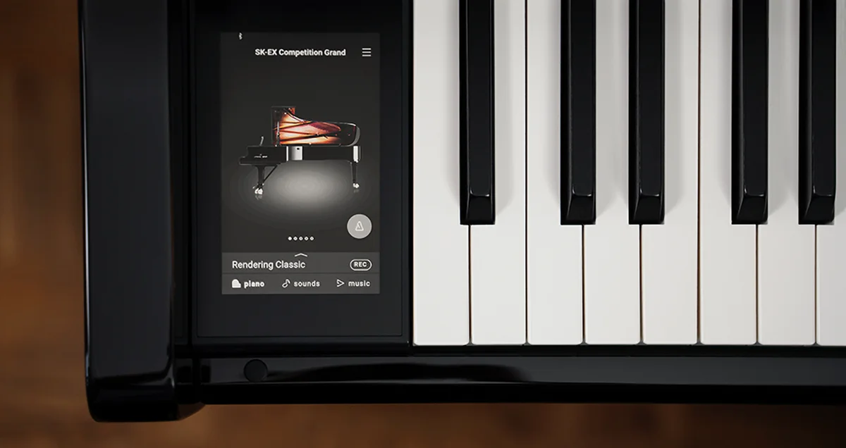 Integriertes Touchscreen-Bedienfeld