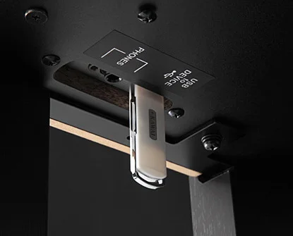 Conectividad USB flexible