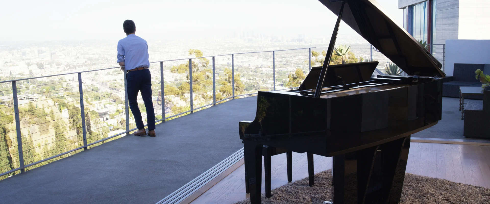 The look of a grand piano