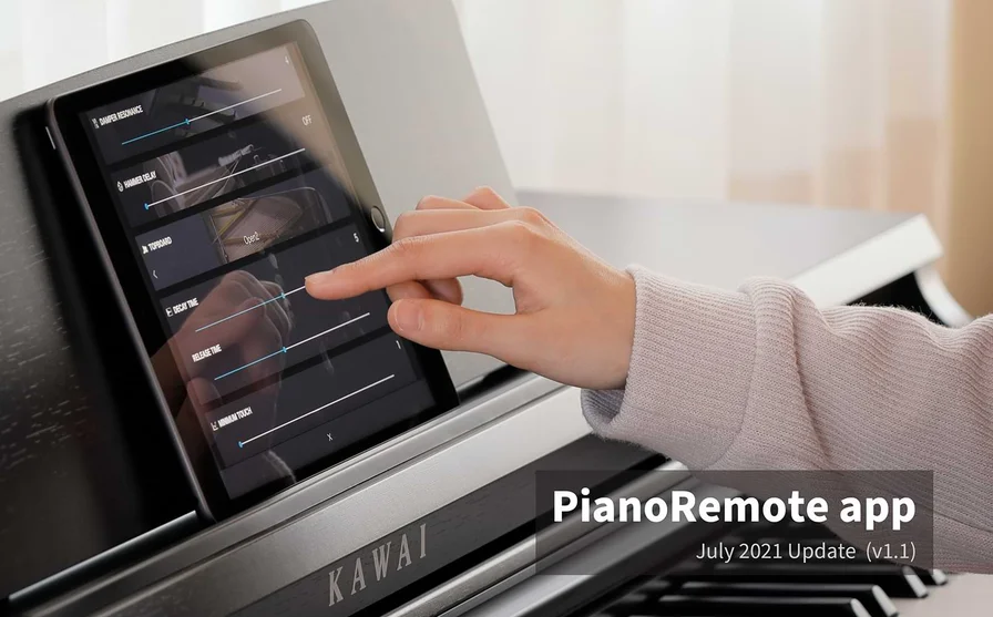 PianoRemote digital piano control app v1.1 released for iOS and Android