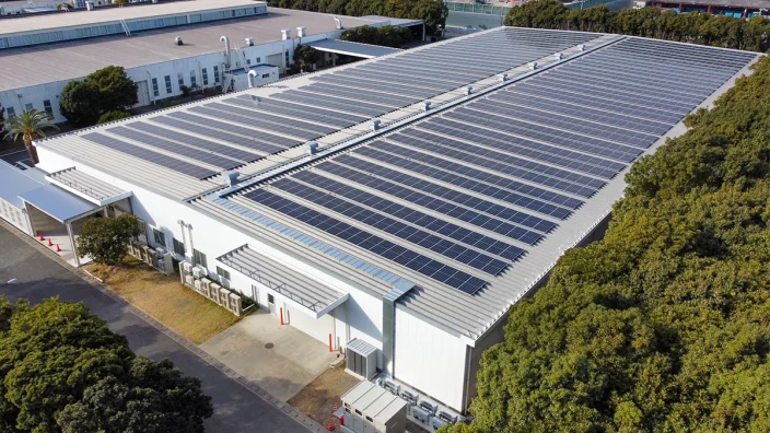 Kawai introduces solar power generation system at Ryuyo piano factory