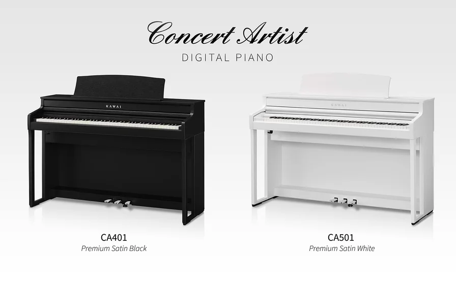Kawai announces new Concert Artist CA401 & CA501 digital pianos