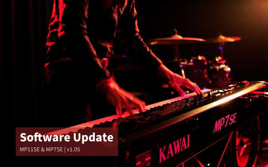 MP11SE/MP7SE Stage Piano software update v1.05 released