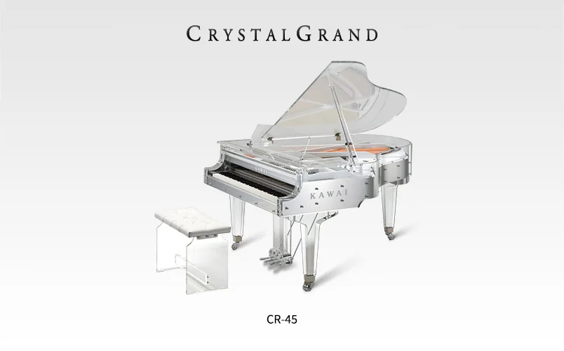 Kawai announces new CR-45 crystal grand piano