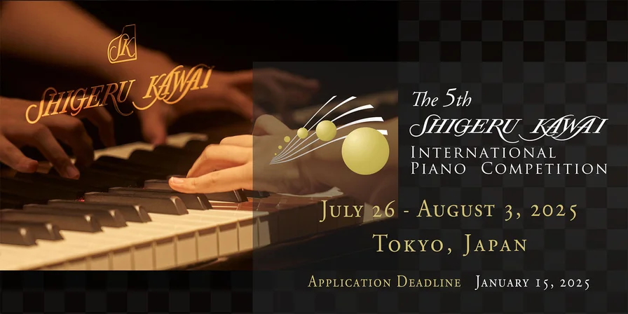Announcement of the 5th Shigeru Kawai International Piano Competition