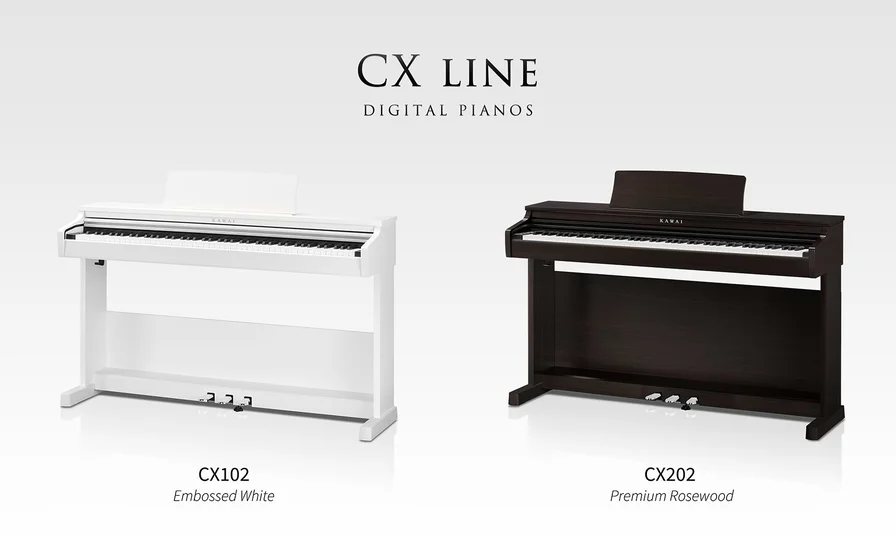 Kawai announces new CX102 and CX202 digital pianos