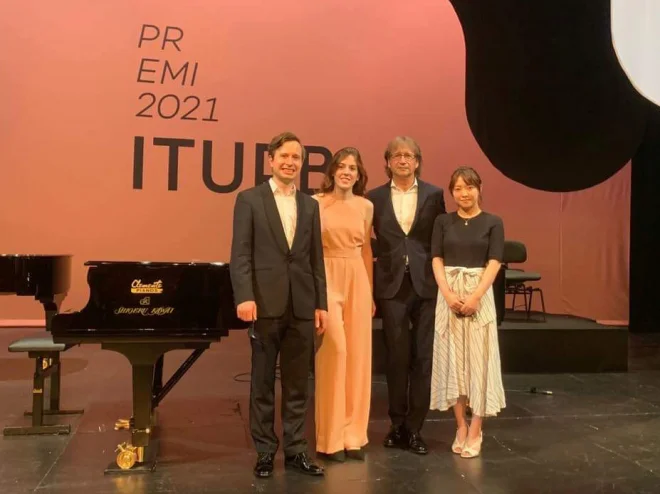 21st Jose Iturbi International Piano Competition: top prize winner Alexey Sychev selects Shigeru Kawai SK-EX full concert grand piano Iturbi2021